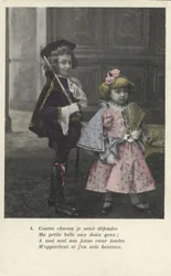 Children in historical dress